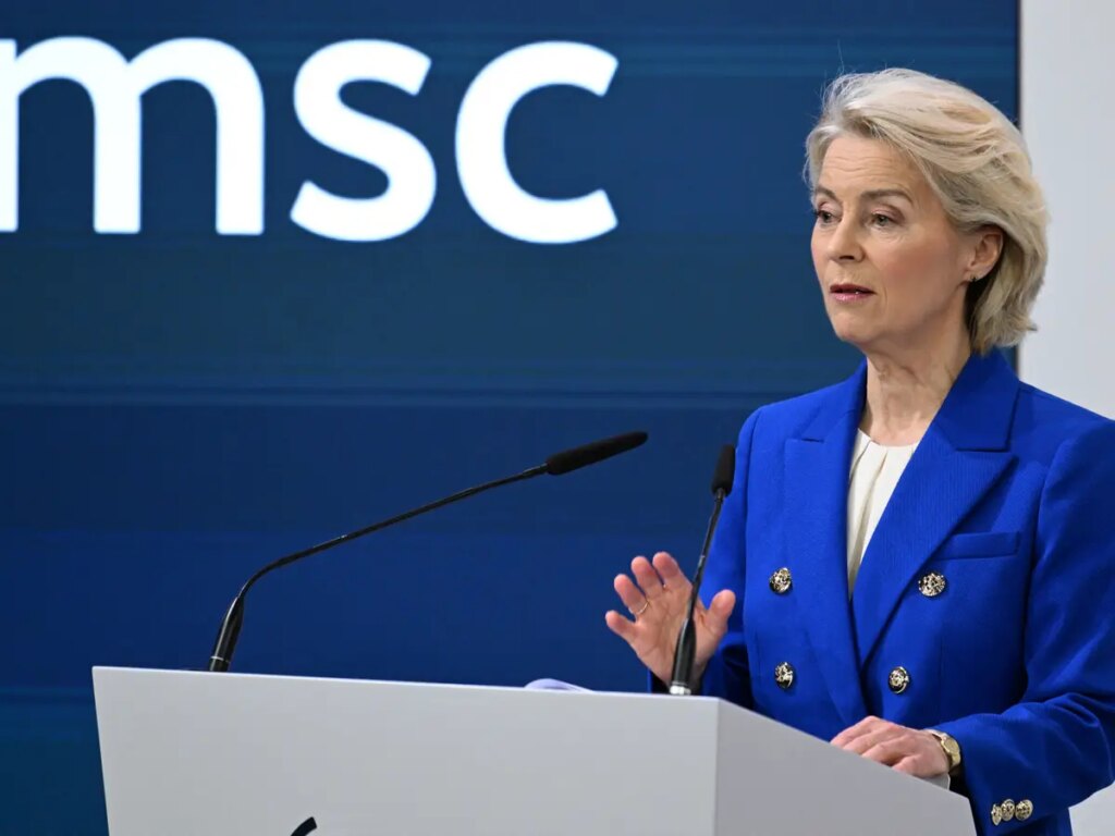EU chief says bloc mobilising €800 bn for defence capabilites