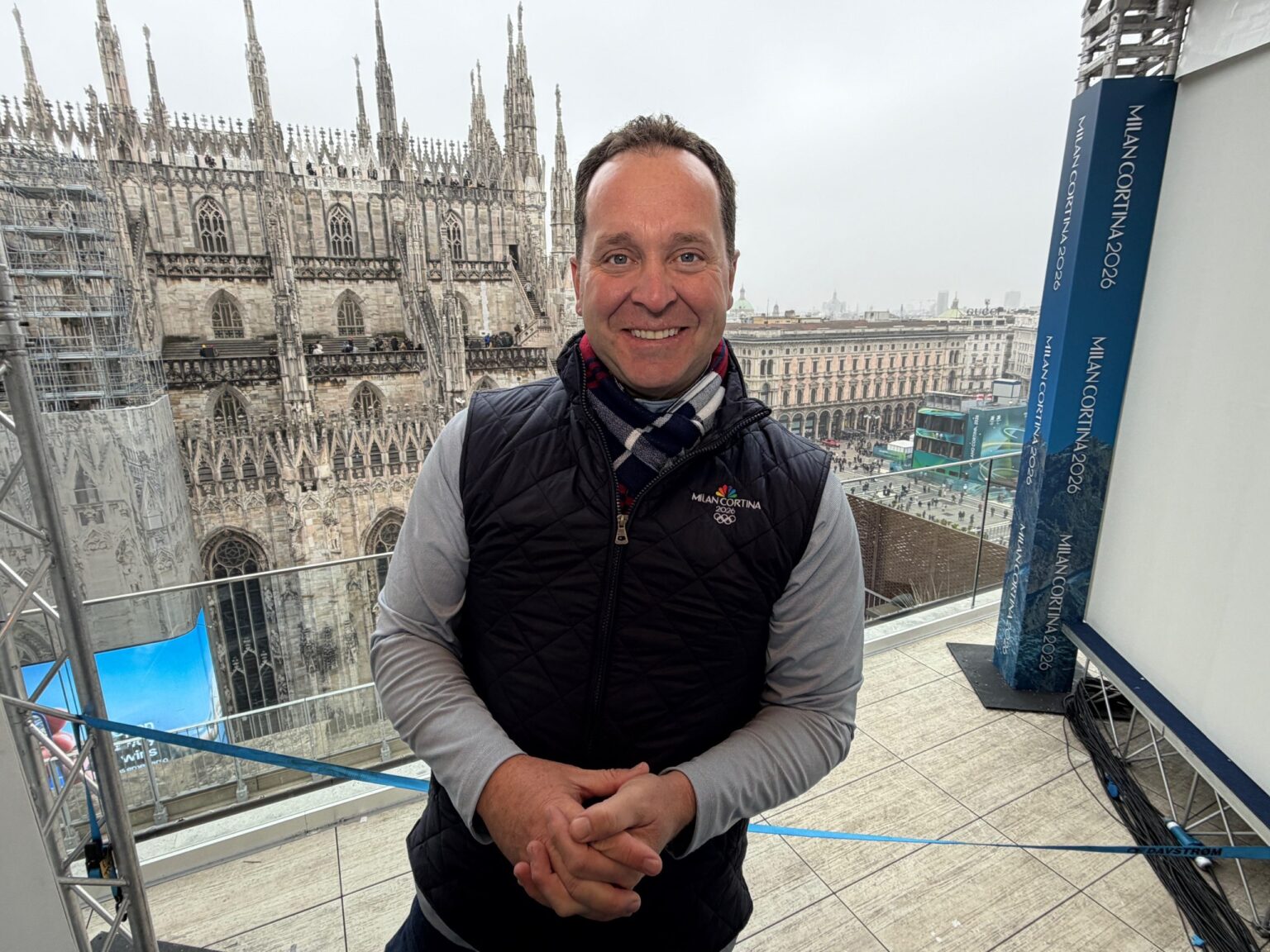 Steven Luke in Italy to cover ninth Olympics for NBC 7 San Diego