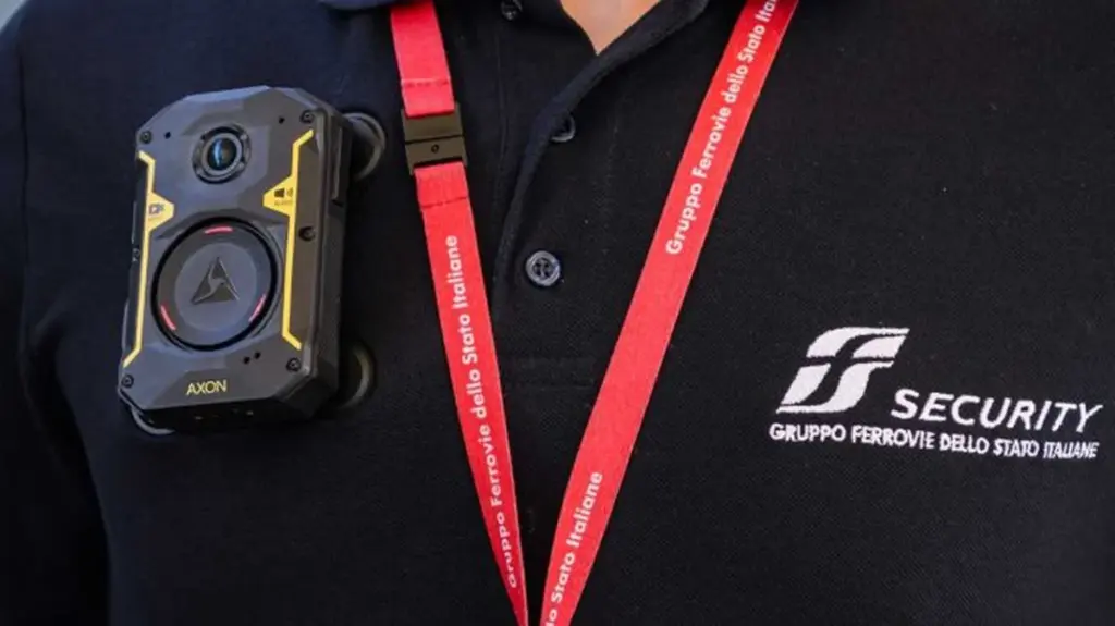 Italy railway security body cameras go permanent in 2025
