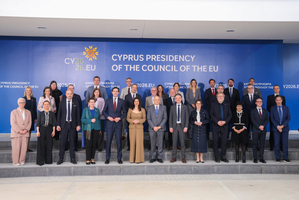 Familyphoto of the informal environment council in Nikosia in February 2026
