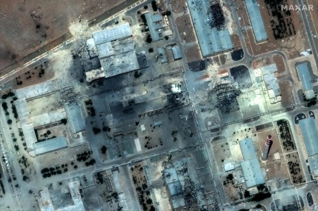 Iran reveals unexploded US bombs remain at nuclear sites This handout satellite picture taken on June 22, 2025, shows damage after US strikes on Isfahan nuclear enrichment facility in central Iran. (Photo by Satellite image ©2025 Maxar Technologies/AFP)