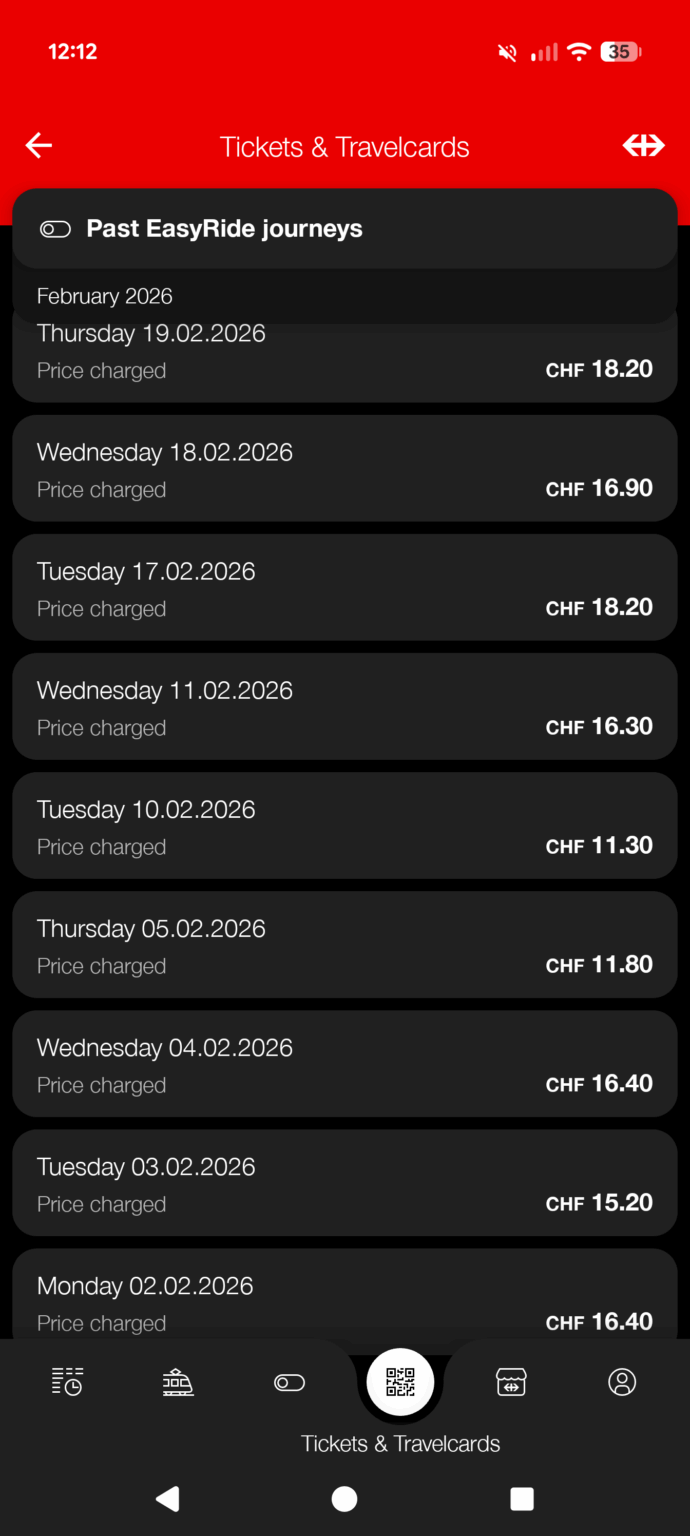 Why are EasyRide prices so inconsistent?