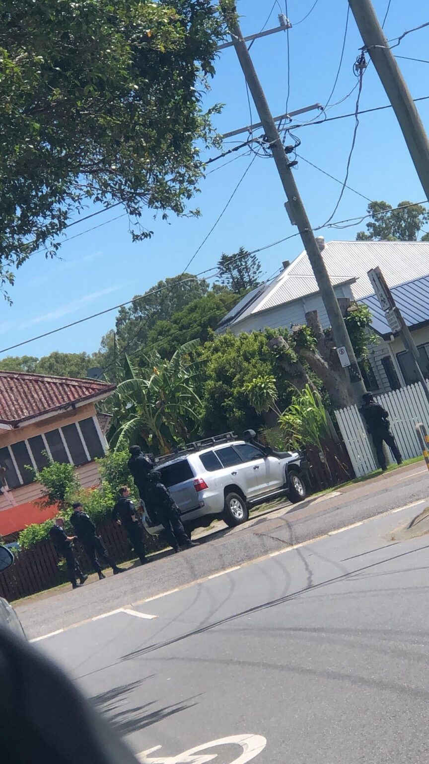 SERT team in Boondall