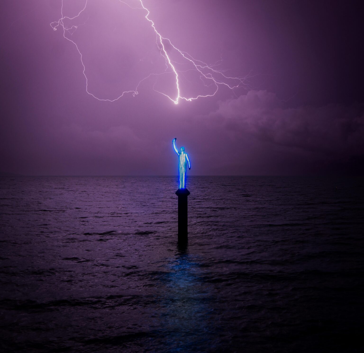 A storm off Townsville