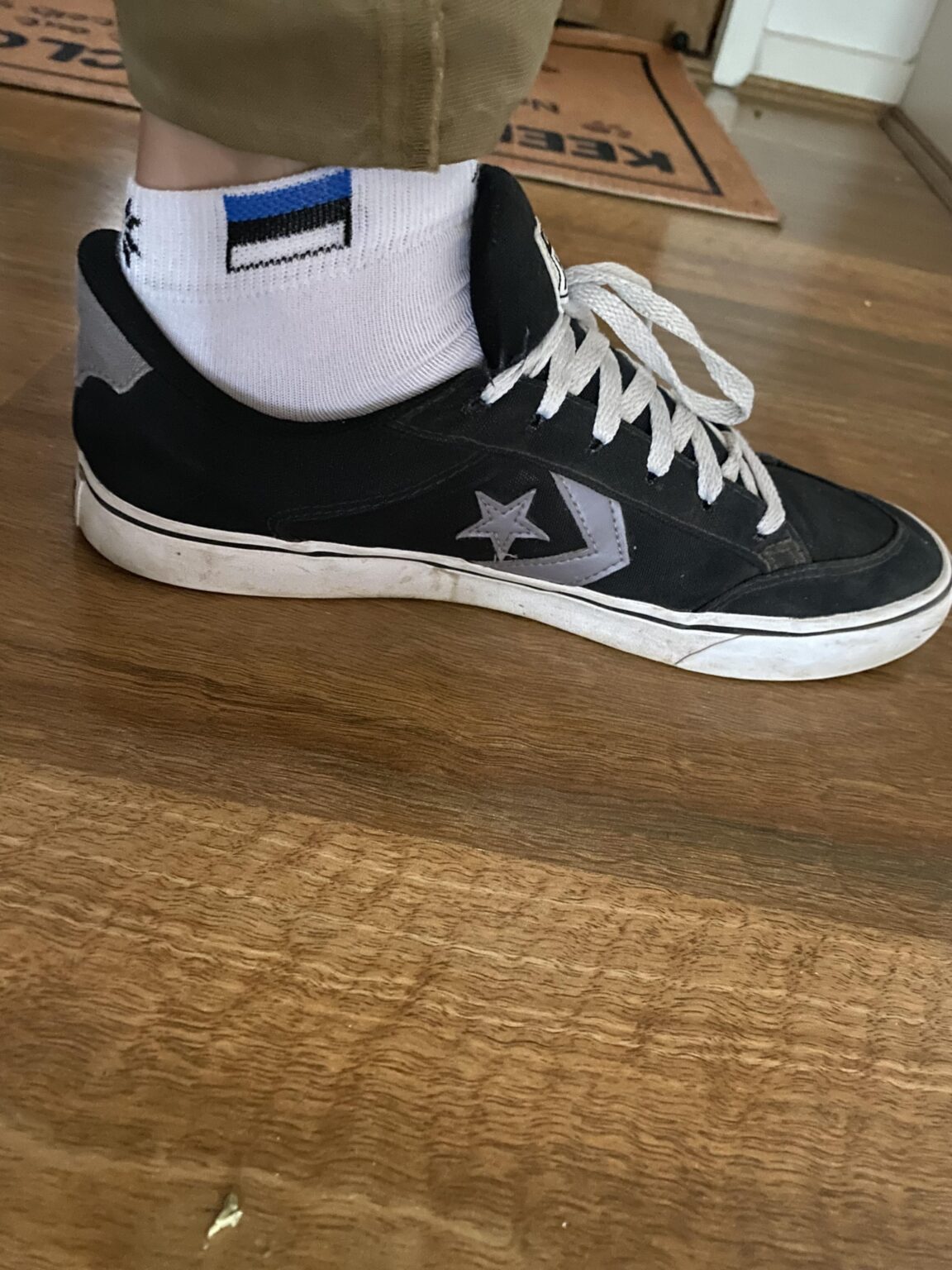 I got some Estonian socks from the Estonian consulate… It’s my favourite world flag. Greetings from Australia, Eesti friends