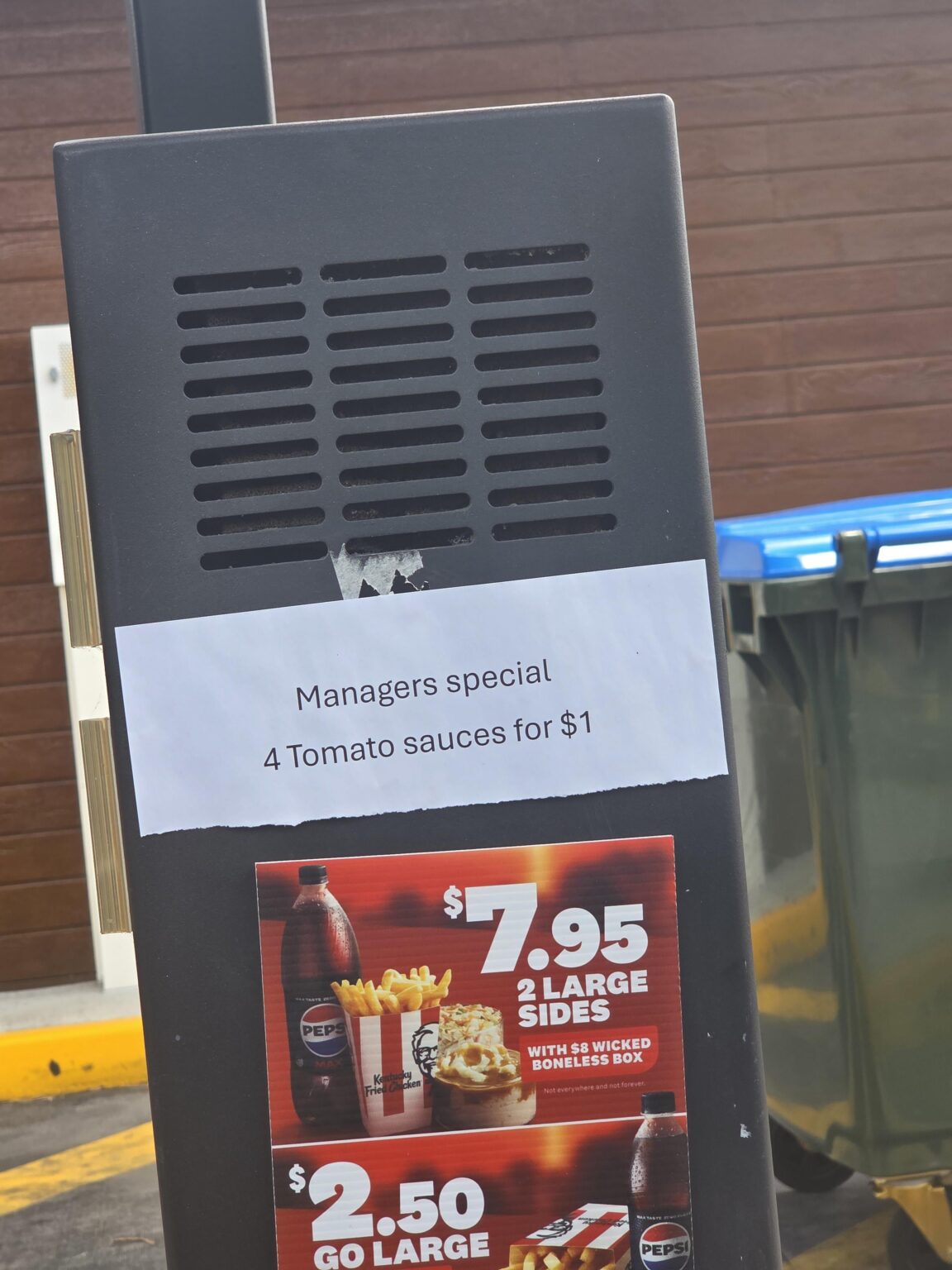 Insane KFC special at Springfield