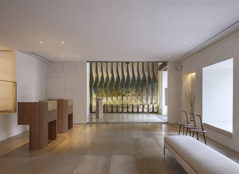 sculptural installations animate zU-studio’s hotel redesign in spain
