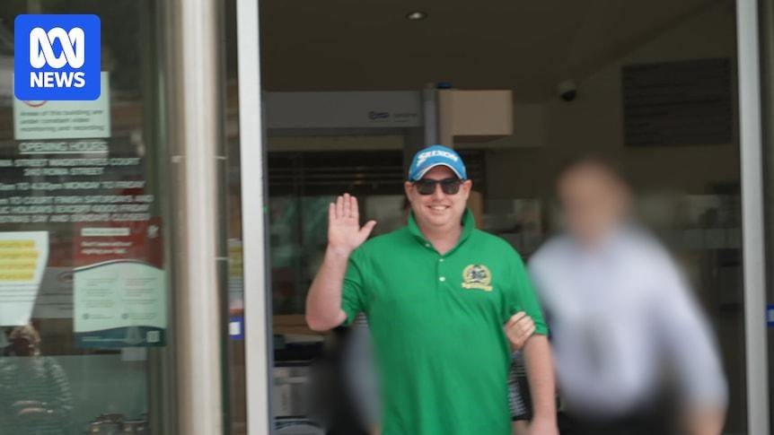 Man accused of performing Nazi salute at AFL explores mental health defence
