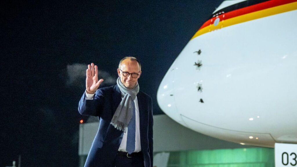 Friedrich Merz: Government flew to mini-summit in Rome with six jets