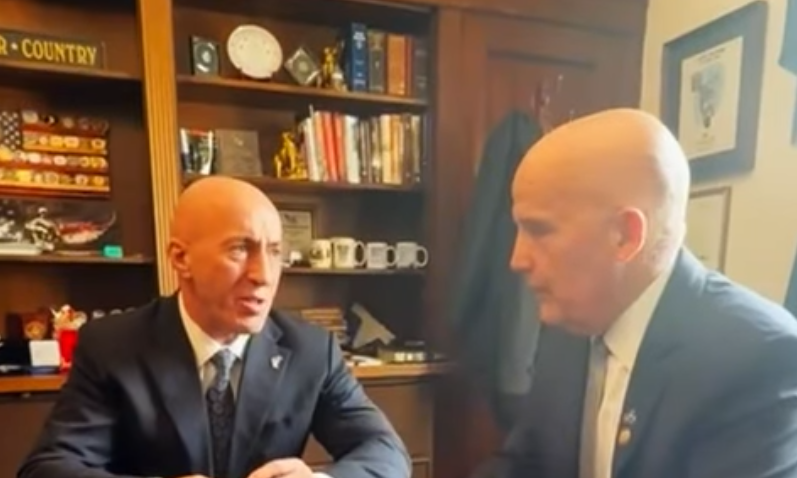Congressman Self talks to Haradinaj about his past as a Green Beret, AAK leader emphasizes Kosovo's membership in NATO