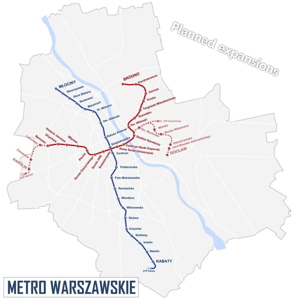 Any progress with the Warsaw metro?