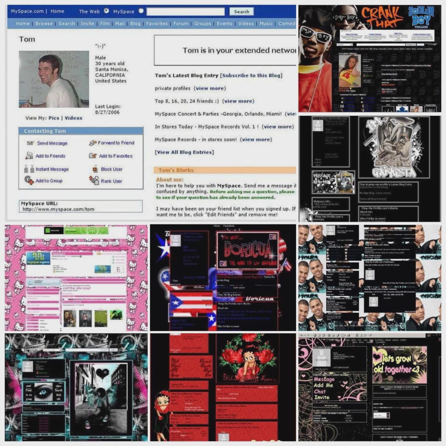 Remember the real internet? MySpace, mIRC and the forums of the 2000s