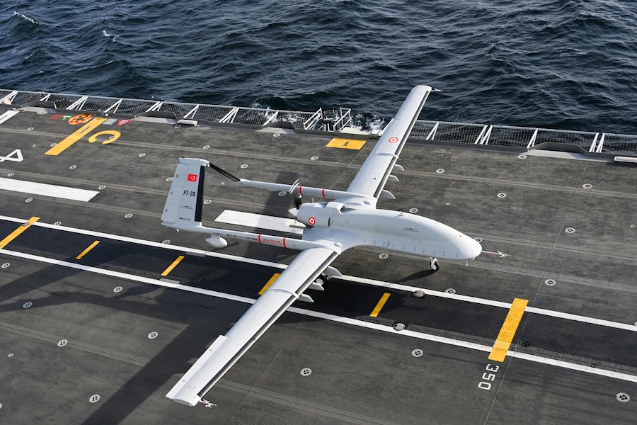 French aircraft carrier Charles de Gaulle arrives in Malmö during NATO exercises in Northern Europe