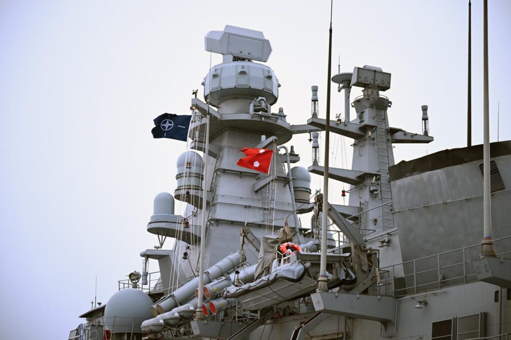 NATO summit in Ankara to focus on defense investment and Ukraine support TCG Orucreis frigate of the Turkish Navy, carry out operational demonstration abroad during NATO Steadfast Dart-2026 drill at Baltic Sea in northern Germany, Feb. 17, 2026. (AA Photo)