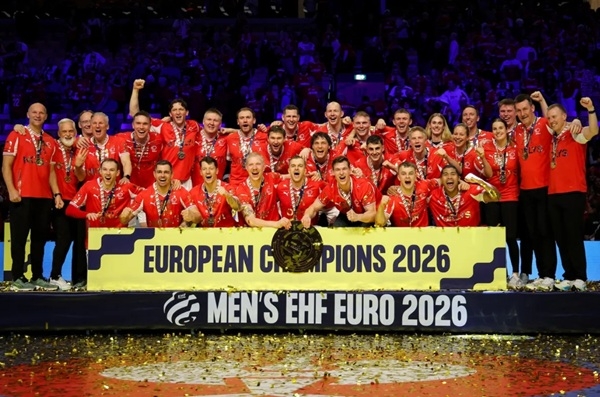 Photo 2026 Denmark Wins European Men's Handball Championship Photo Source = European Handball Federation