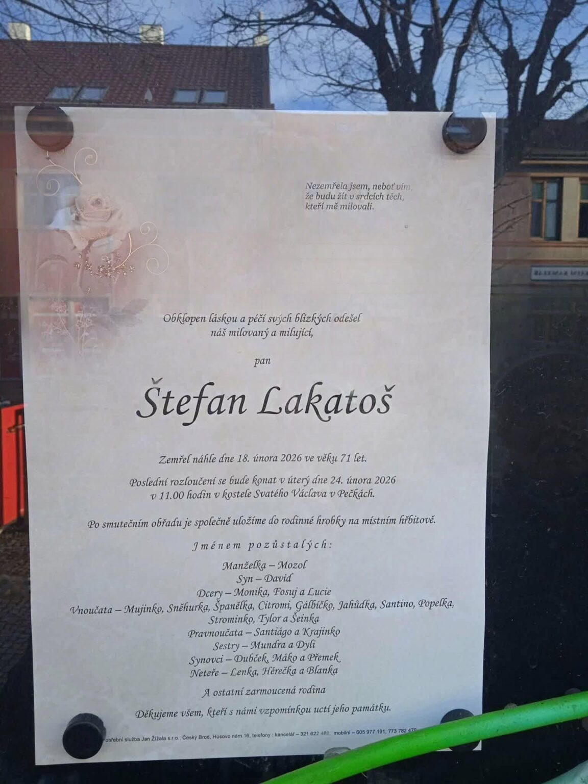 You know you've really lived when Snow White, Dumbledore and Cinderella come to your funeral