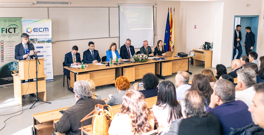 north macedonia just transition workers training rek bitola