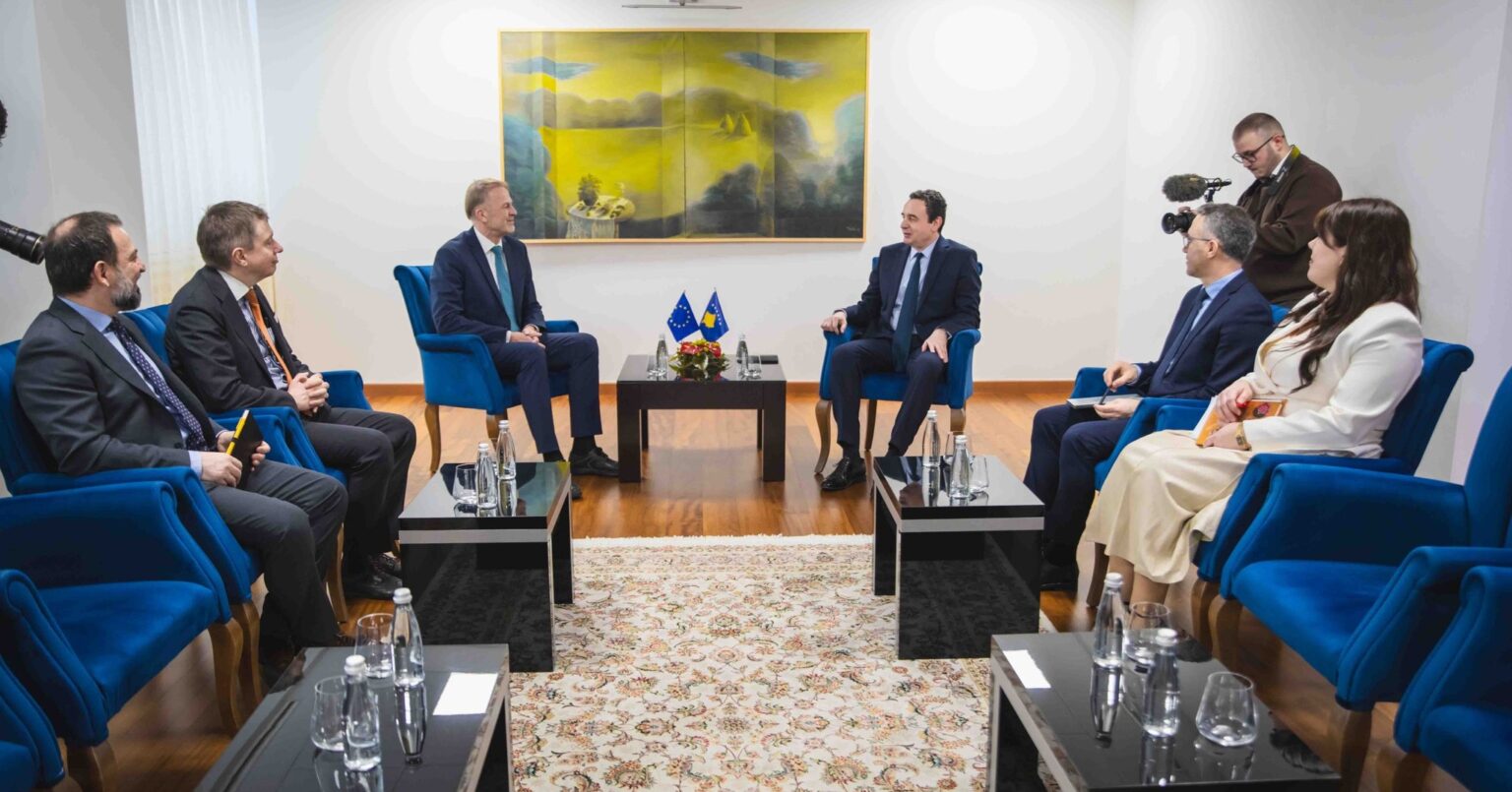 EU provides details on meeting between Orav and Kurti: They agreed to resume work on reforms to advance Kosovo's European path