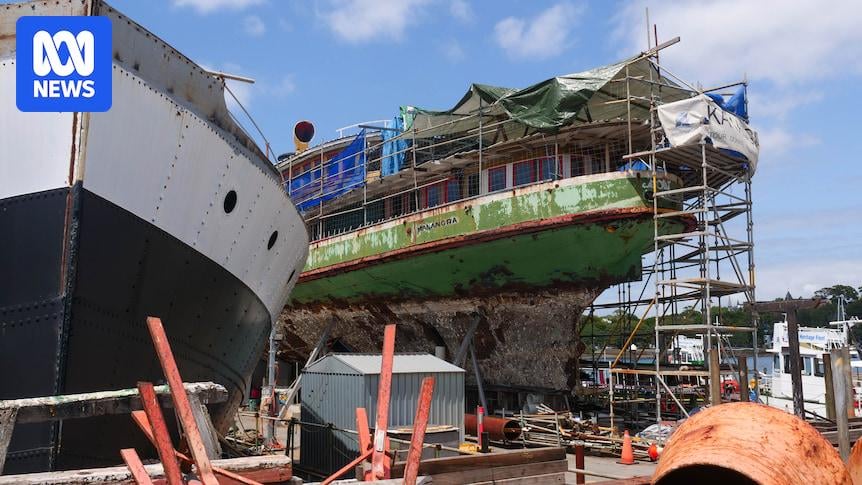 Uncertain future for Sydney's vintage ships as as rezoning looms