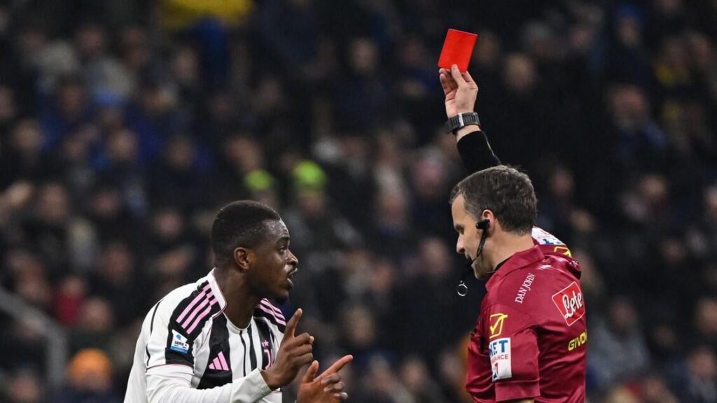 Death threats to referee La Penna after Inter-Juve, a complaint filed