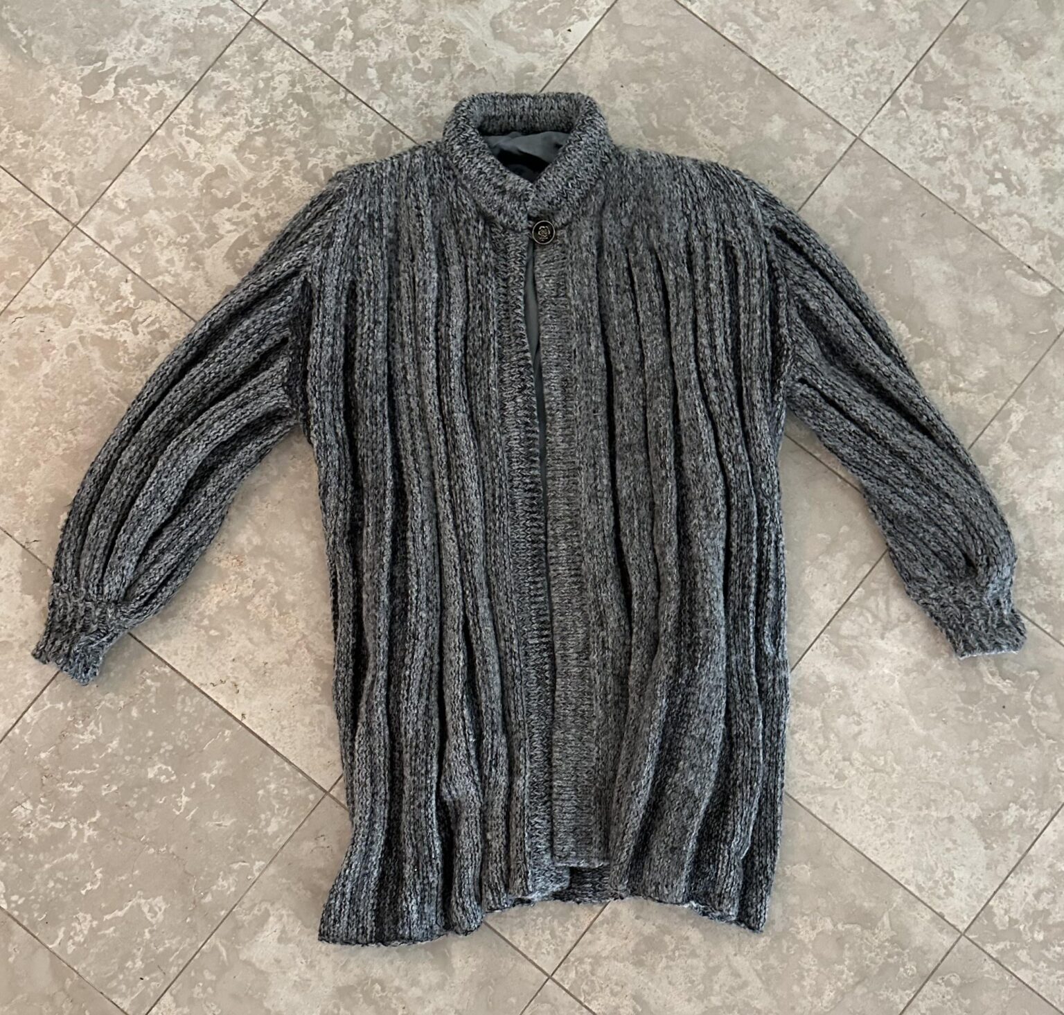 Woven fur jacket bought in Malta market 20 years ago