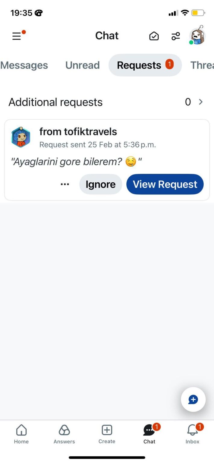 Perverted messages….