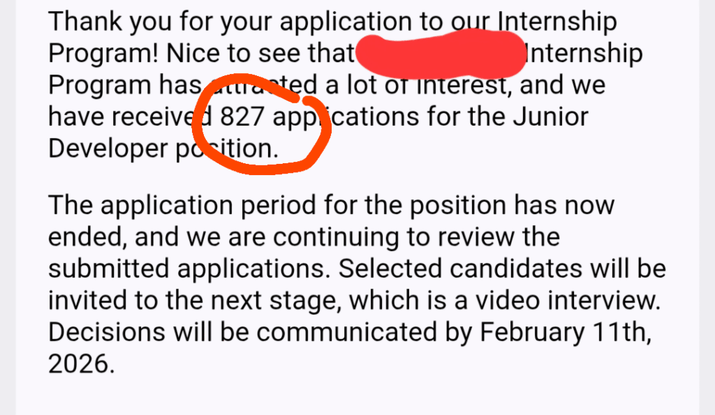What opportunities are there for students who are about to graduate and are looking for an internship? What opportunities are there for students who are about to graduate and are looking for an internship?