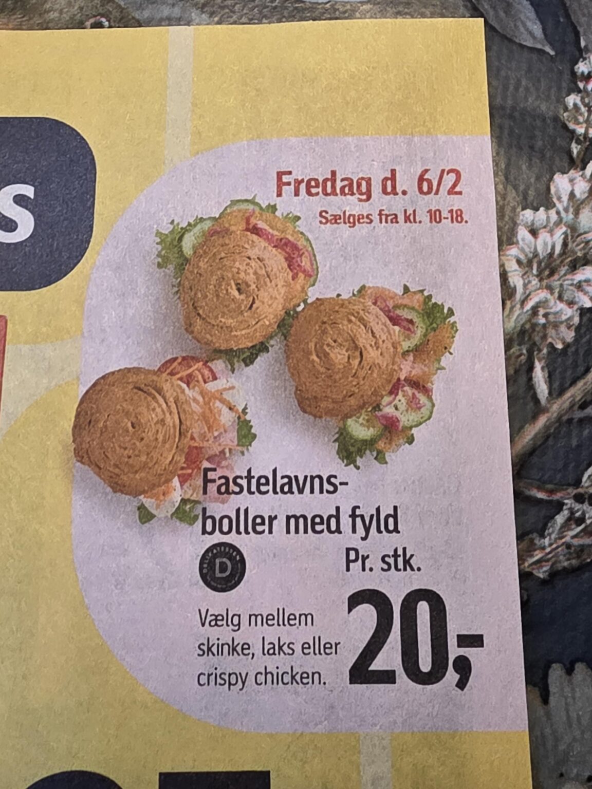 Ok Føtex, you have probably reached the limit of the concept of Faatelavnsboller