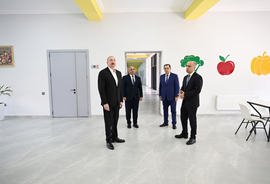 President Ilham Aliyev attends opening of Lankaran State Vocational Education Center [PHOTOS]