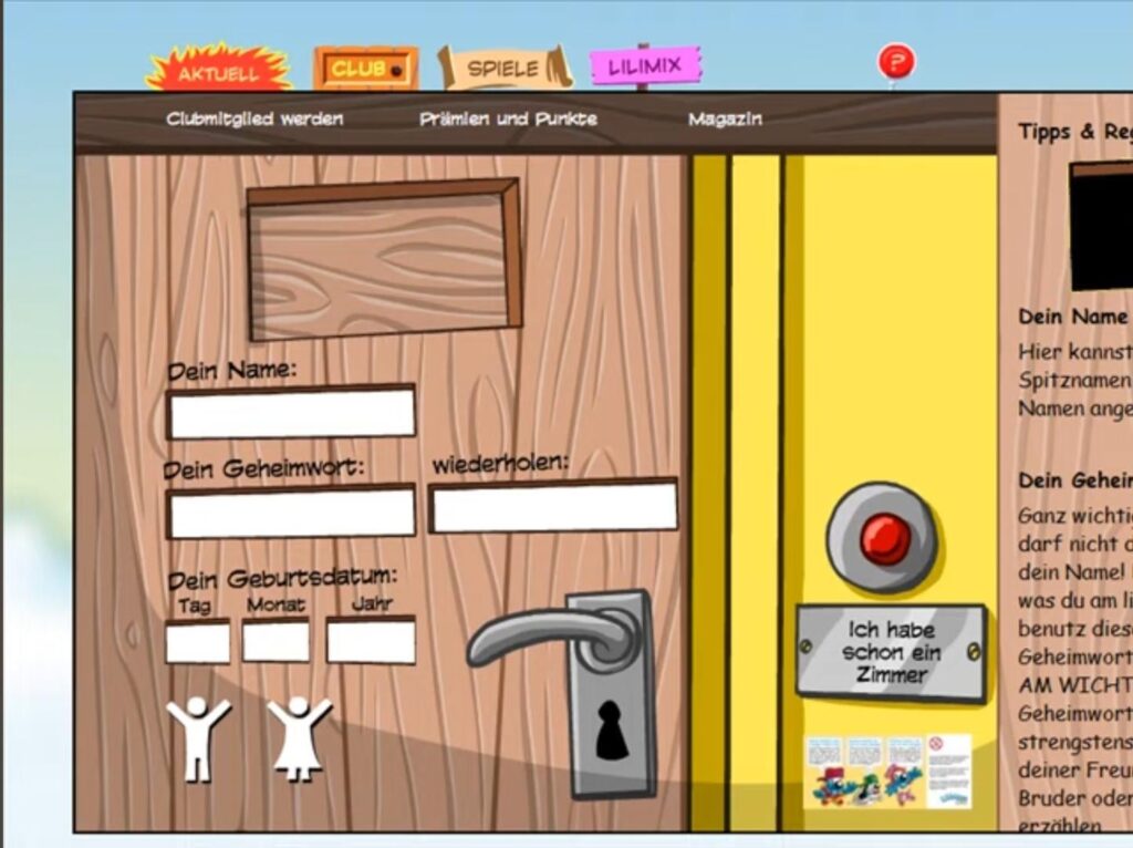 lilibiggs.ch web games