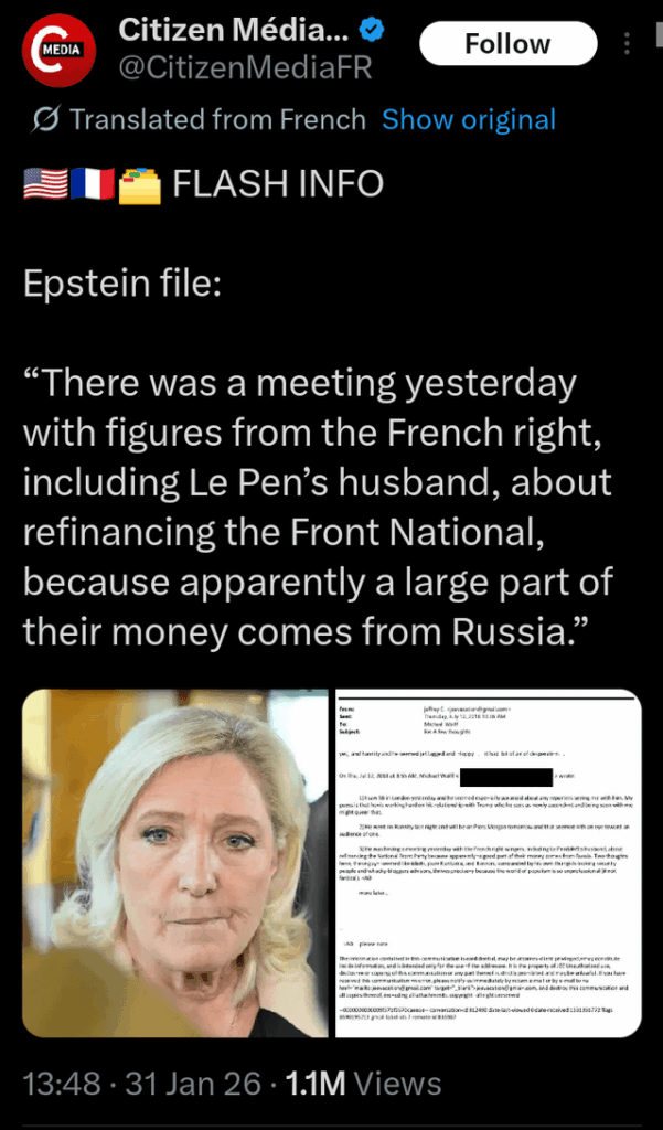 🚨The Epstein files. Steve Bannon's network of far-right European parties, of which George Simion's yoke is a part, received the first funding from Russia.