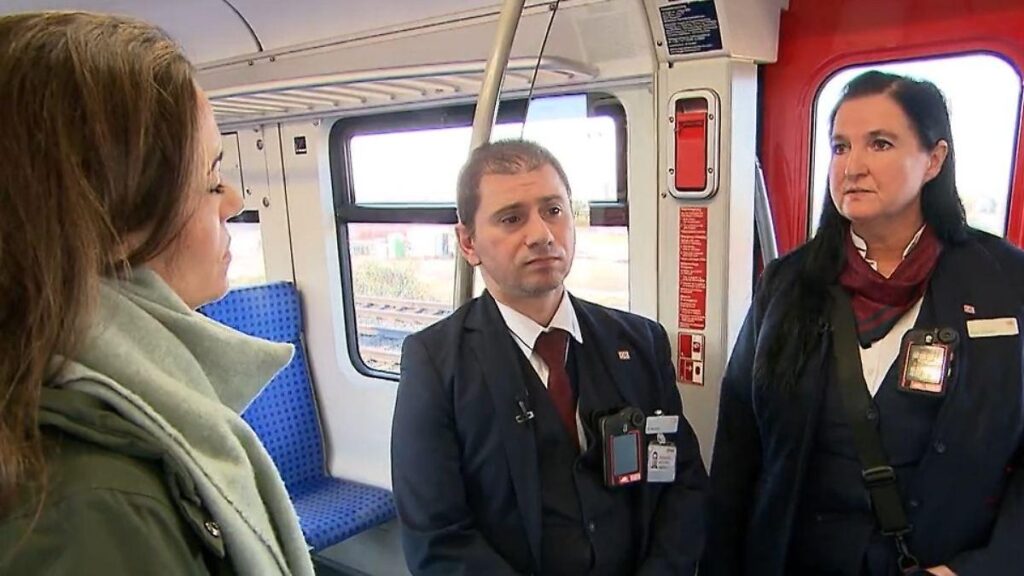 One in three train attendants is afraid at work