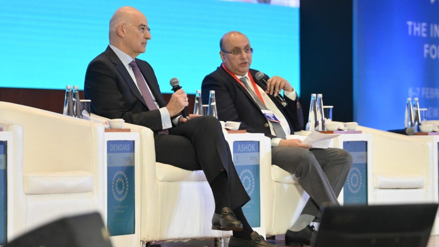Dendias: "India is a solution through legal immigration to solve the demographic problem" - What the Minister of National Defense said in New Delhi