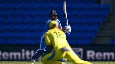 Harmanpreet Kaur bats during game two of the Women's One Day International series between Australia and India at Bellerive Oval on February 27, 2026 in Hobart, Australia. (Photo/Getty Images) 'We again made same mistakes': India captain pulls no punches after ODI series loss to Australia