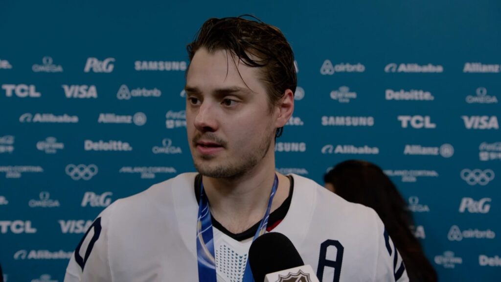 Aho discusses winning Bronze for Team Finland Aho discusses winning Bronze for Team Finland