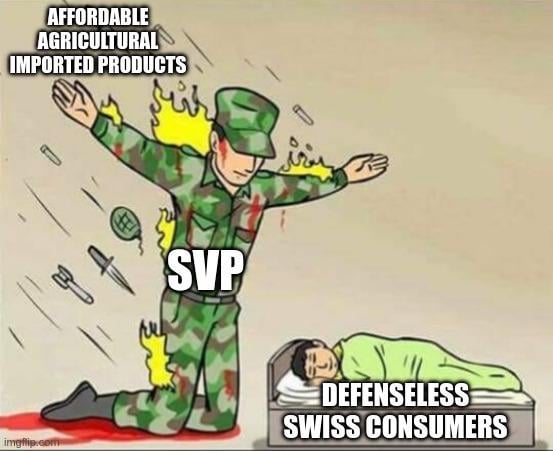 Gee I wonder why groceries are always so expensive...
