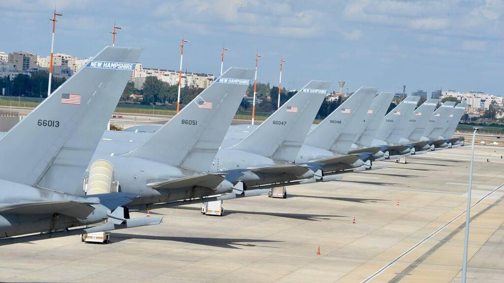 מטוסי תדלוק אמריקניים בנתב"ג