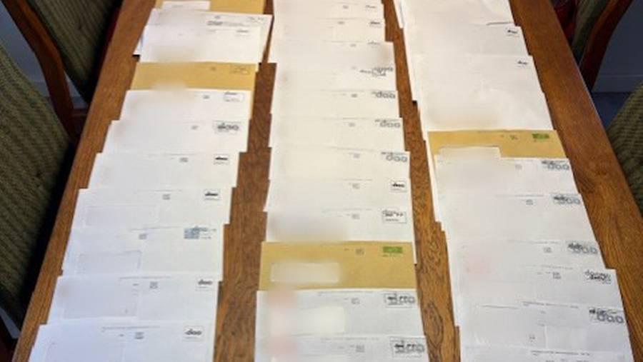Postal scandal grows: Over 50 letters found in private bin - Dao has just been reported to the Data Protection Authority after problems at southern Danish hospitals, and now Ekstra Bladet has spoken to a citizen who found over 50 letters in his bin.