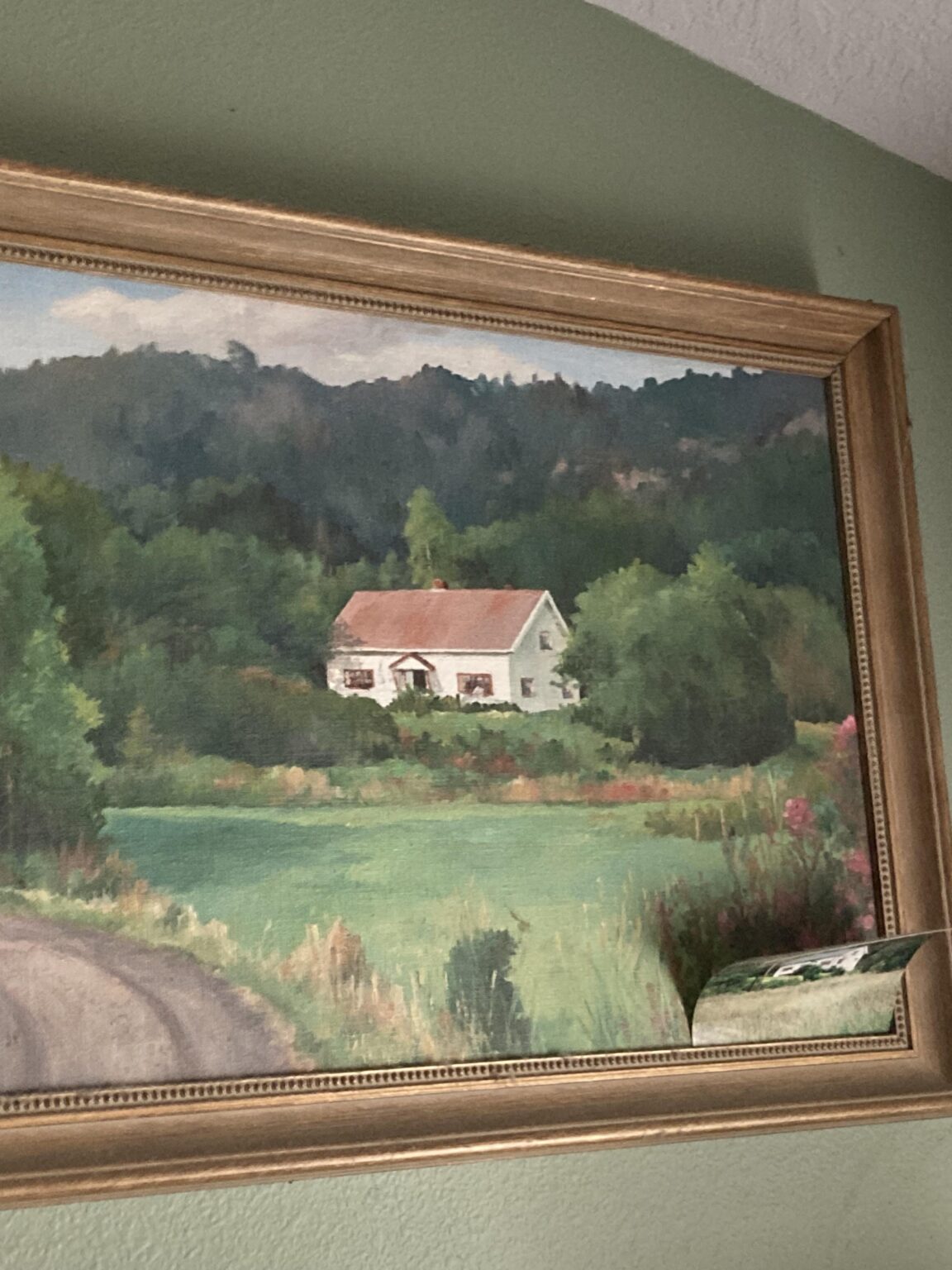 Painting of my House in Kvinesdal :0