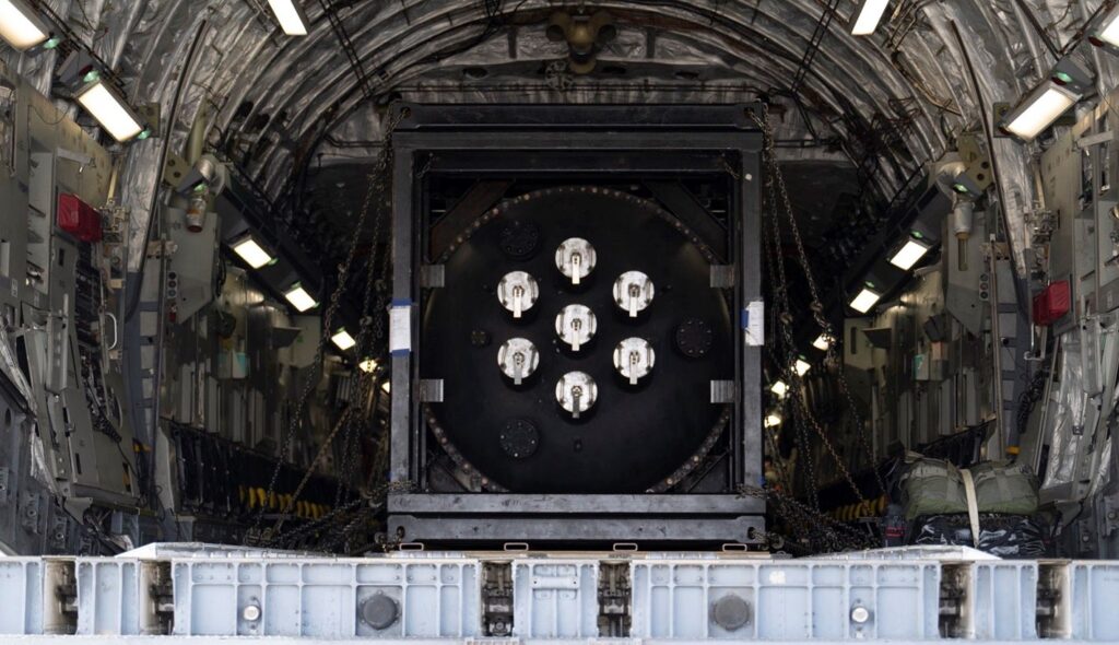 C-17 transports nuclear reactor for US military energy resilience tests