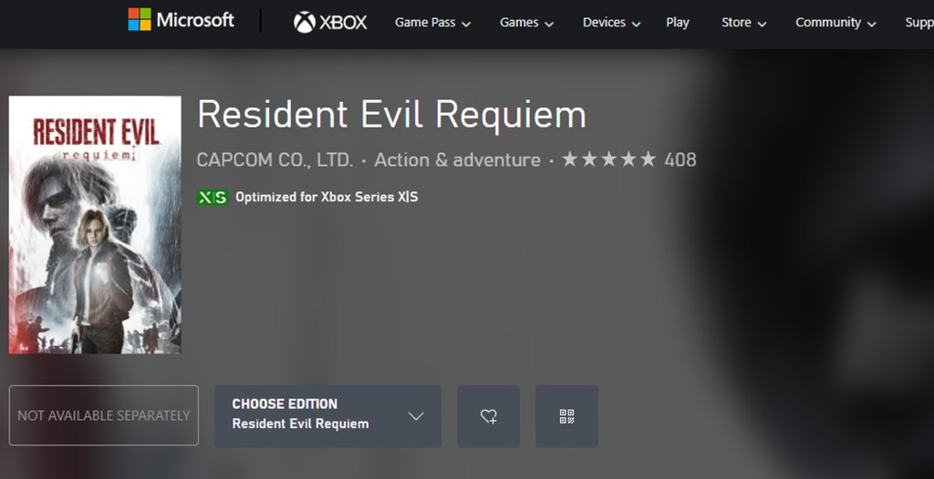 Resident Evil Requiem Xbox NZ Trick