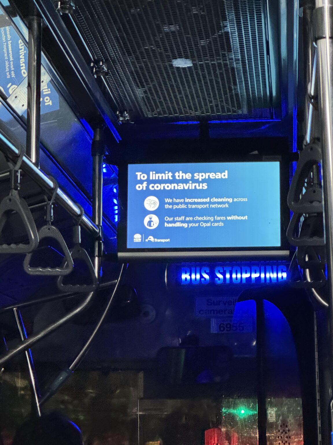 Caught a bus from 2020 tonight