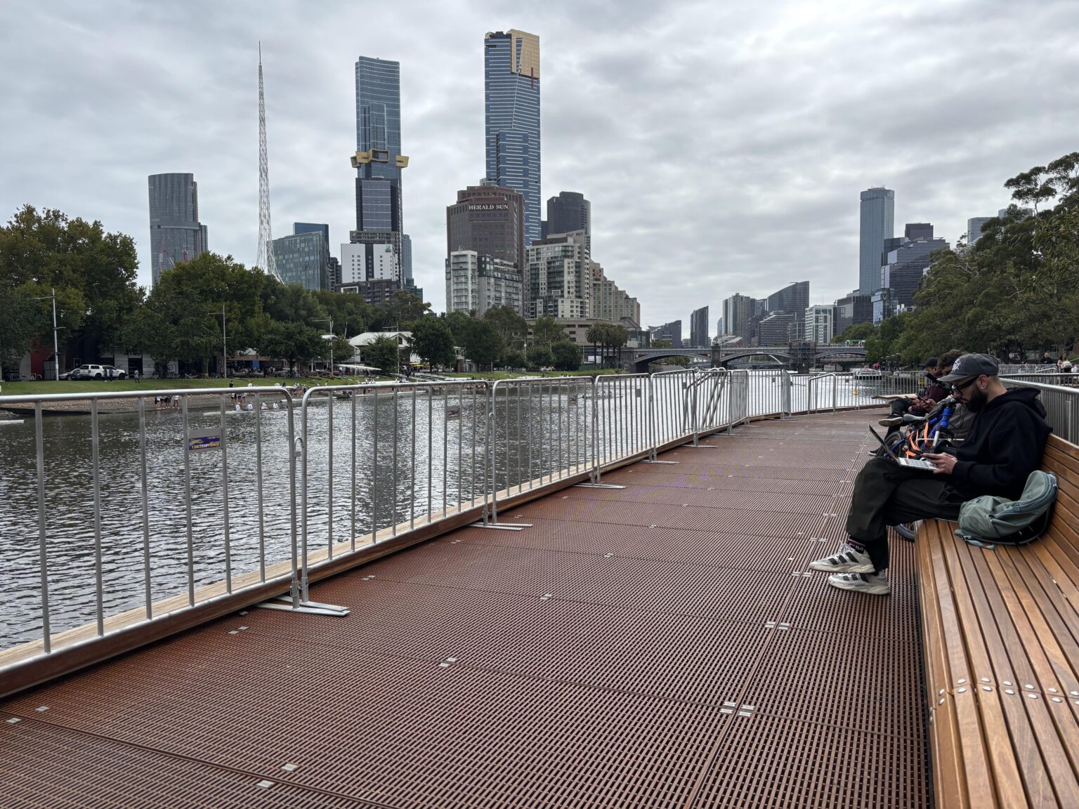 Have people been falling off this new deck?