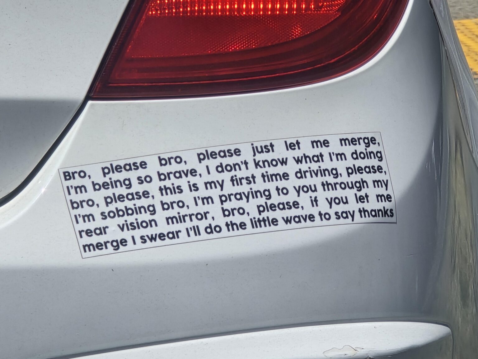 Had a good laugh when I seen this in town (bris)