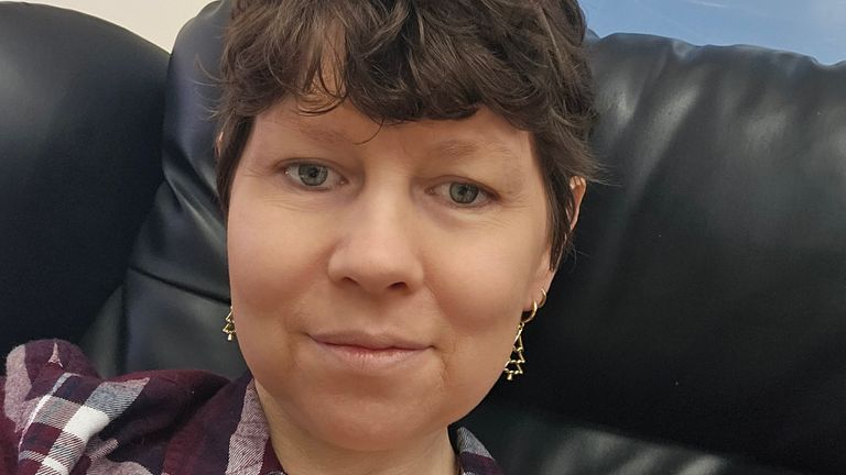 Claire says she hopes for the best with every test result