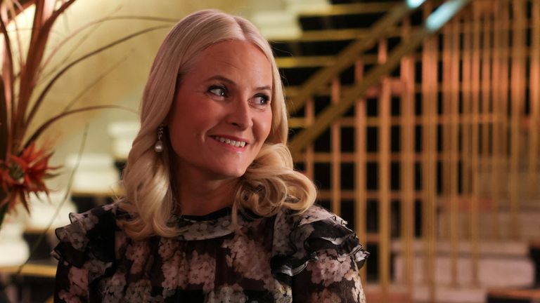 Crown Princess Mette-Marit in 2024. Pic: Reuters