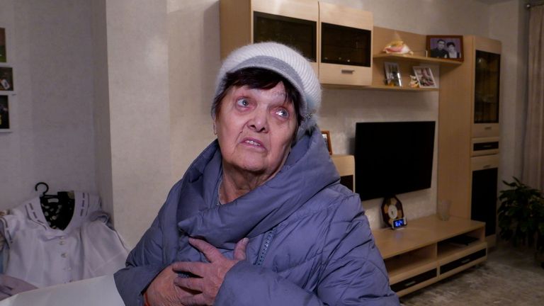 Lydumila's apartment building was hit by drones