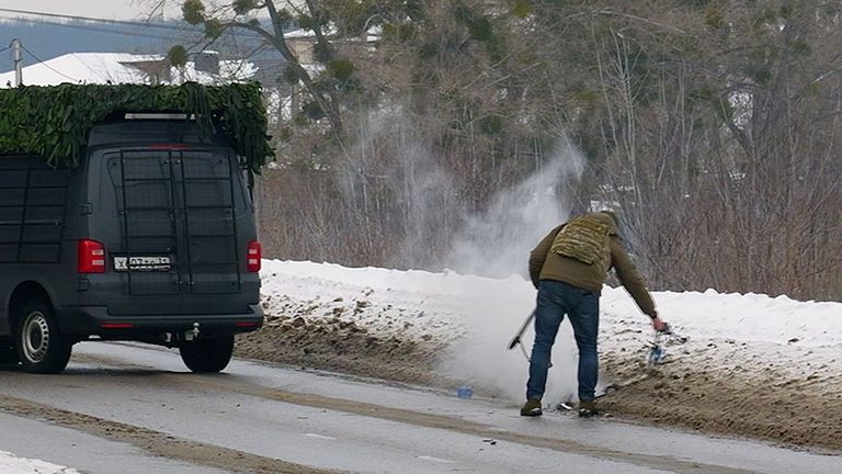 The drone failed to detonate on impact