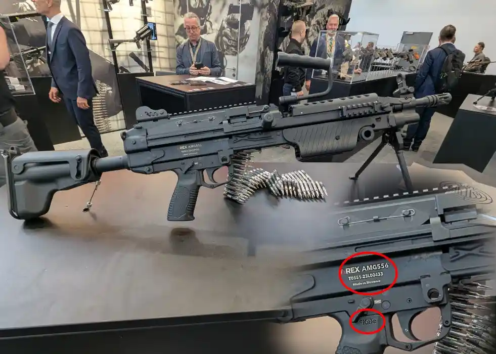 Slovenia Produces Kalekalıp's KMG556 Light Machine Gun