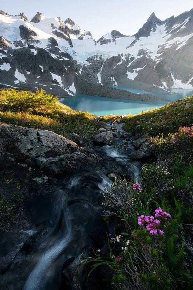 Moraine Lake and its surroundings from different angles